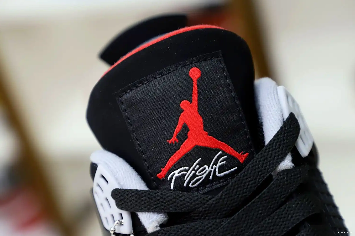 JORDAN AIR 2019 OG 'BRED' RETRO 4 Kimikick 0421